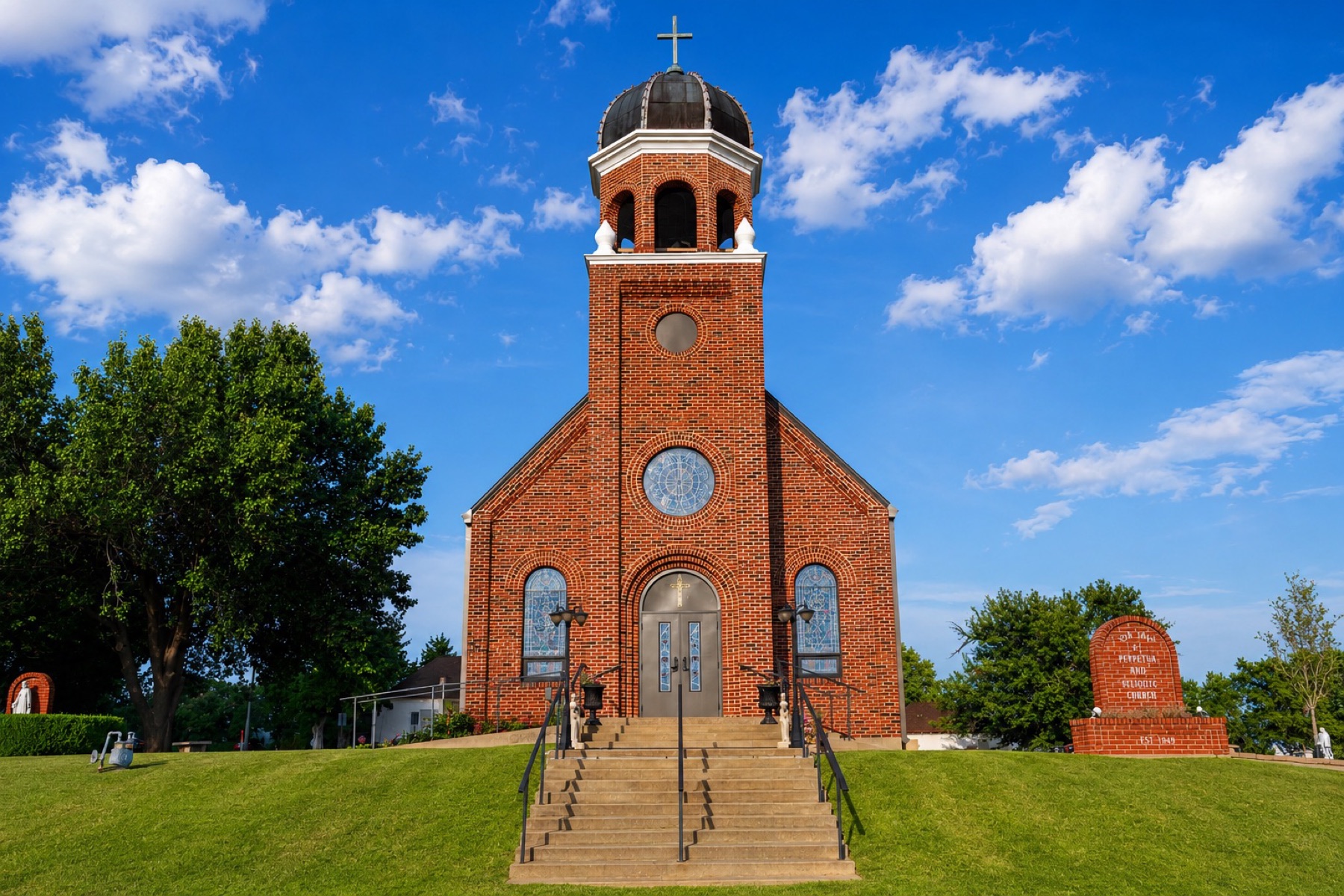Our Lady of Perpetual Help Catholic Church in Sterling, Oklahoma